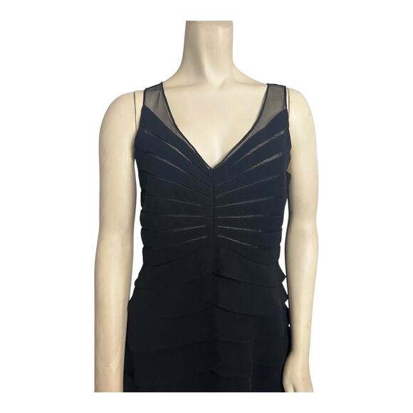 Eliza New York Sleeveless Mini Bandage Dress Black Women's US 8 Cocktail Party - Picture 3 of 10